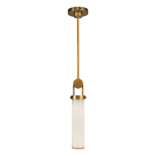 Alora Lighting Wynwood Mini Pendant in Vintage Brass by Alora Lighting PD355015VBGO