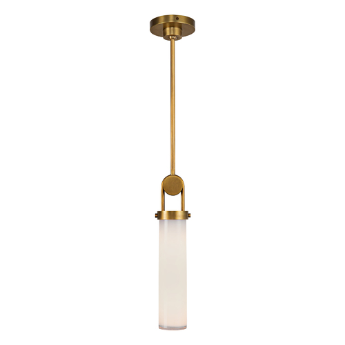 Wynwood Mini Pendant in Vintage Brass by Alora Lighting