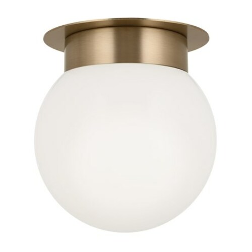 Albers Champagne Bronze Flush Mount Light by Kichler Lighting