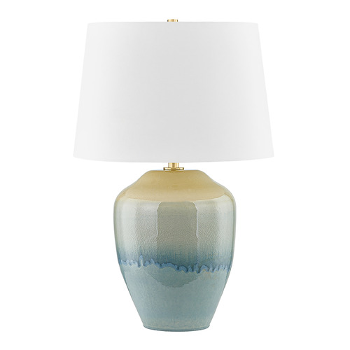 Montville Table Lamp in Aged Brass by Hudson Valley Lighting