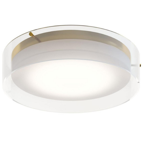 AFX Lighting Afx Lighting Studio Satin Brass LED Flushmount Light STDF16LAJD1SB