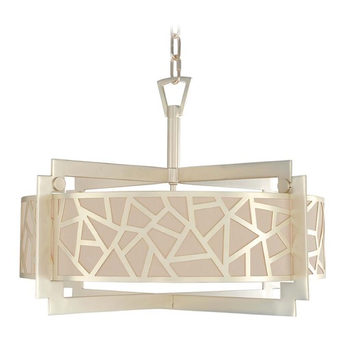 Kalco Lighting Miramar Rose Silver Pendant by Kalco Lighting 303553RS