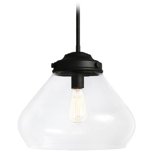 Matteo Lighting Blop Matte Black Pendant by Matteo Lighting C66702MBCL