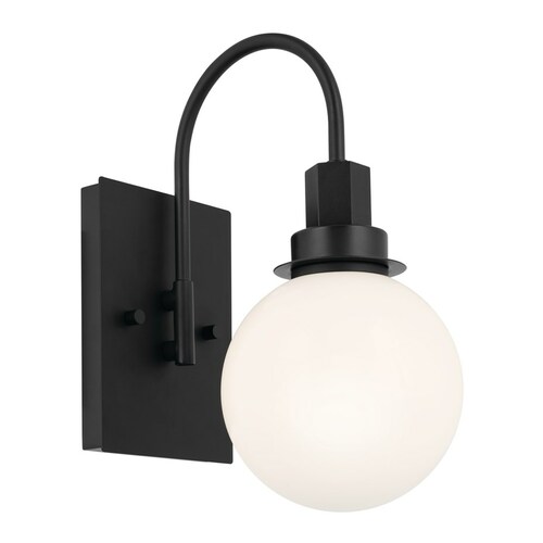 Kichler Lighting Hex Black Sconce by Kichler Lighting 55149BK