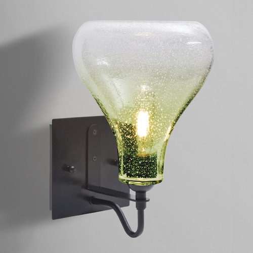 Besa Lighting Melo Black Sconce