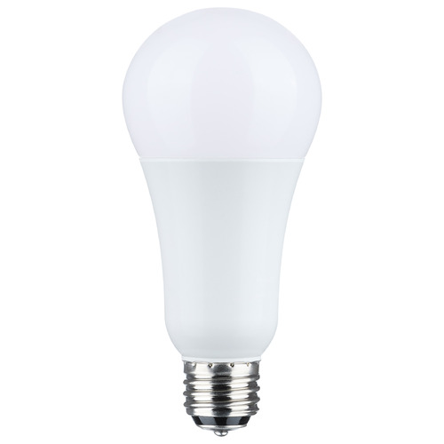 Satco Lighting 3-Way A21 3000K E26d Base 120V LED Light Bulb by Satco Lighting S11516