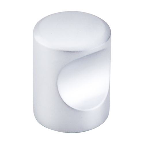 Modern Cabinet Knob in Aluminum Finish