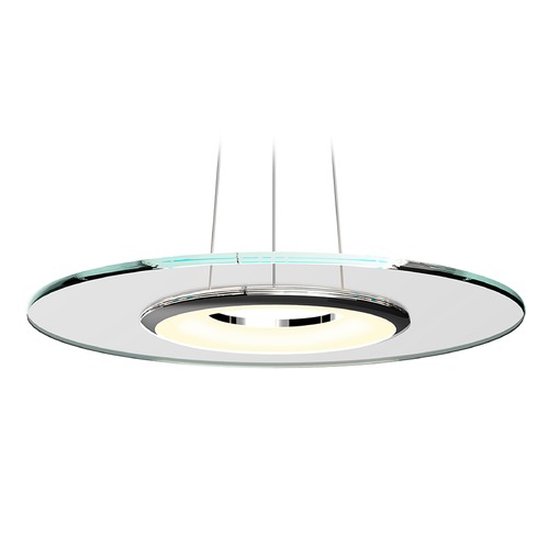 Sonneman Lighting Float Polished Chrome LED Pendant by Sonneman Lighting 2622.01