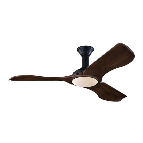 Visual Comfort Fan Collection Minimalist 56-Inch Fan in Black by Visual Comfort & Co Fan Collection 3MNLR56BKD-V1