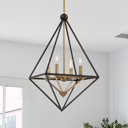 Quoizel Lighting Louvre Western Bronze Pendant by Quoizel Lighting LVR5204WT