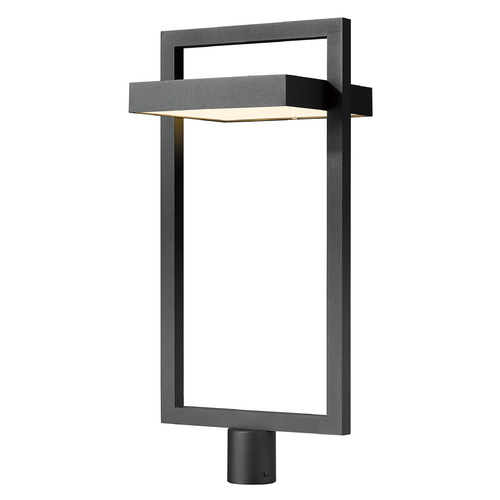 Luttrel Black LED Post Light by Z-Lite