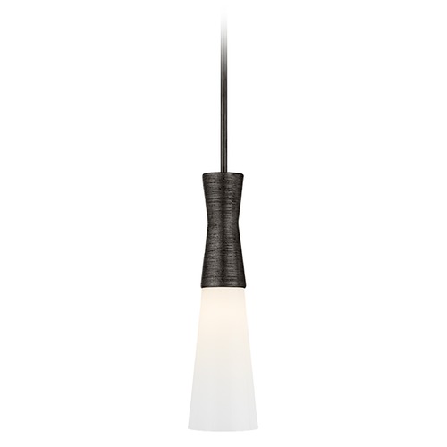 Kelly Wearstler Utopia Small Pendant in Aged Iron by Visual Comfort Signature