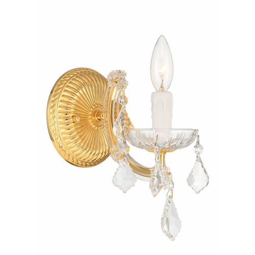 Maria Theresa Wall Sconce in Gold by Crystorama Lighting