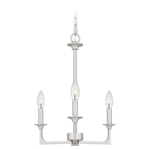 Prescott Brushed Nickel Chandelier Quoizel Lighting