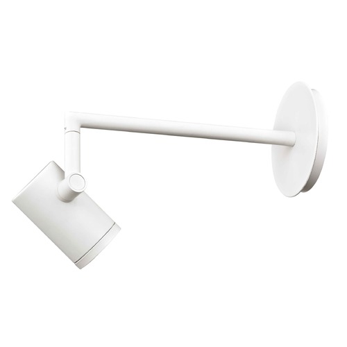 Recesso Lighting by Dolan Designs Recesso Matte White Cylinder GU10 Menu Light TR0111-WH/TR0901