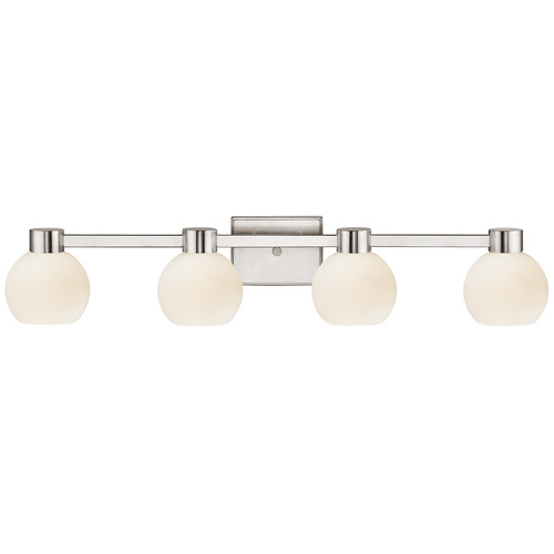 Vashon 4-Light Bath Light in Satin Nickel by Design Classics Lighting