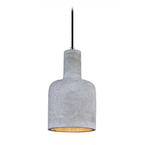 Maxim Lighting Crete Polished Chrome LED Mini Pendant by Maxim Lighting 12395GYPC