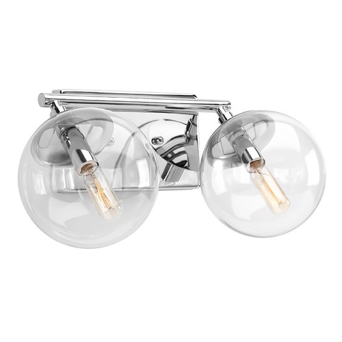 Progress Lighting Mod Bathroom Light in Chrome by Progress Lighting P2854-15