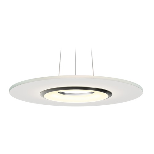 Sonneman Lighting Float Satin Nickel LED Pendant by Sonneman Lighting 2622.13