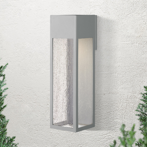 Hinkley Rook 20-Inch Titanium LED Outdoor Wall Light 2700K by Hinkley Lighting 1788TT-LL