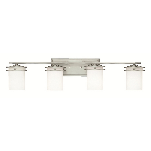 Hendrik 33.50-Inch Brushed Nickel Vanity Light by Kichler Lighting