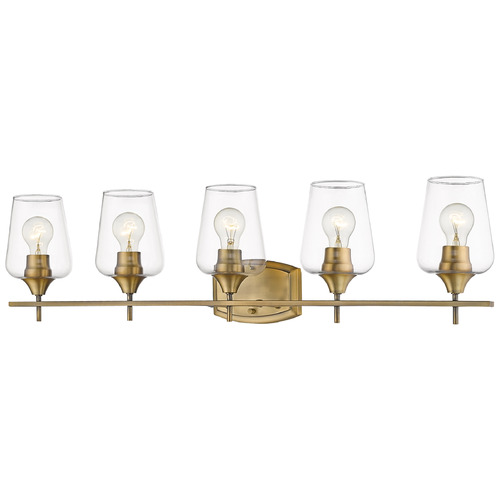 Joliet Olde Brass Bathroom Light by Z-Lite