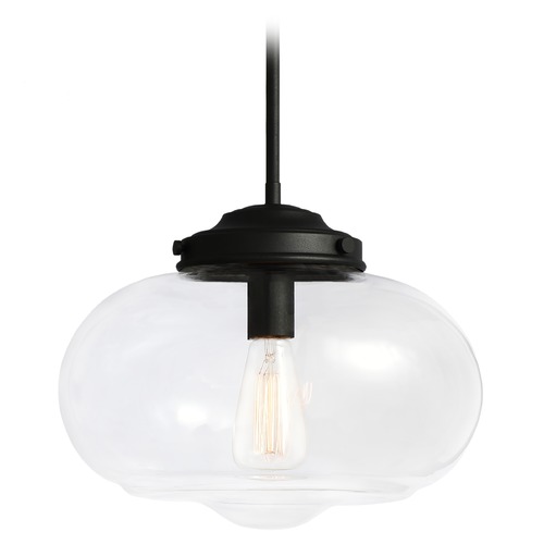 Matteo Lighting Blop Matte Black Pendant by Matteo Lighting C66703MBCL