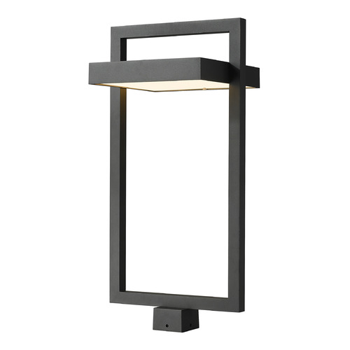 Luttrel Black LED Post Light by Z-Lite