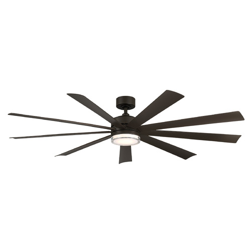 Modern Forms by WAC Lighting Modern Forms Wynd Xl Bronze LED Ceiling Fan with Light FR-W2101-72L-35-BZ