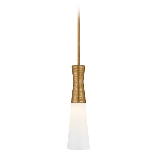 Visual Comfort Signature Collection Kelly Wearstler Utopia Small Pendant in Gild by Visual Comfort Signature KW5531GWG
