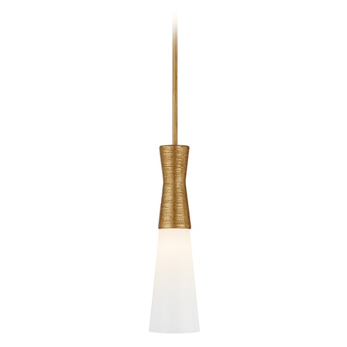 Kelly Wearstler Utopia Small Pendant in Gild by Visual Comfort Signature