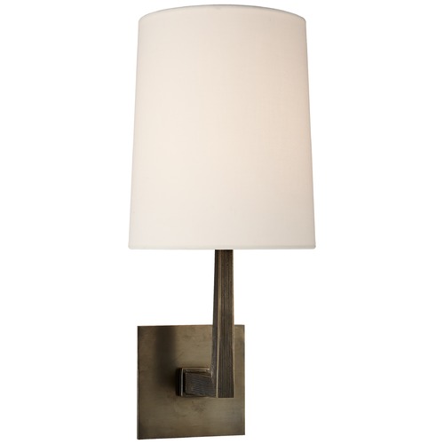 Visual Comfort Signature Collection Barbara Barry Ojai Medium Sconce in Bronze by Visual Comfort Signature BBL2082BZL