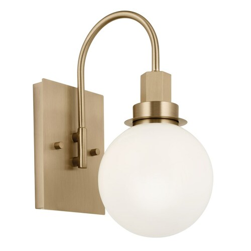 Kichler Lighting Hex Champagne Bronze Sconce by Kichler Lighting 55149CPZ