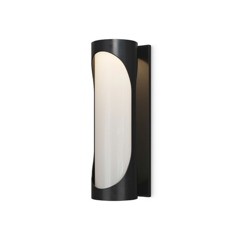 Currey and Company Lighting Swale 22-Inch LED Outdoor Wall Light in Black by Currey & Company 5500-0047