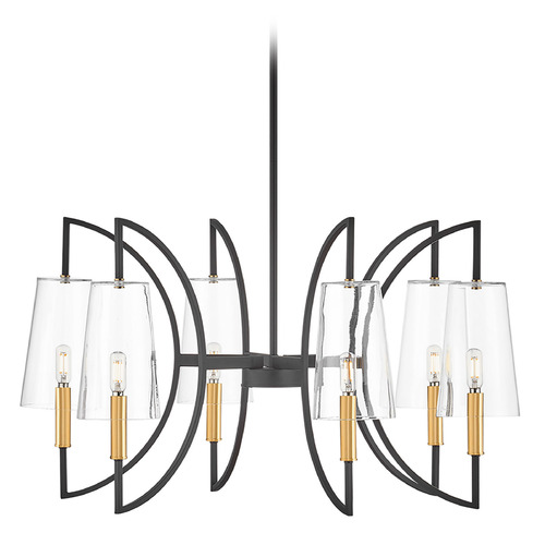 Savoy House Savoy House Lighting Hanley Matte Black Chandelier 1-7168-6-143