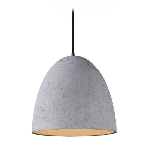 Maxim Lighting Crete Polished Chrome LED Pendant by Maxim Lighting 12396GYPC