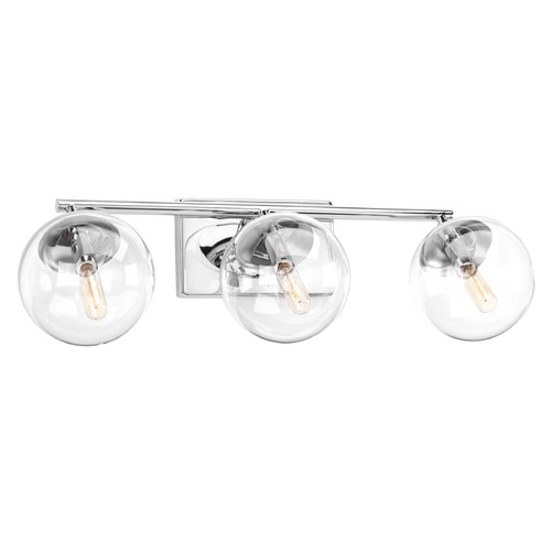 Progress Lighting Mod Bathroom Light in Chrome by Progress Lighting P2856-15