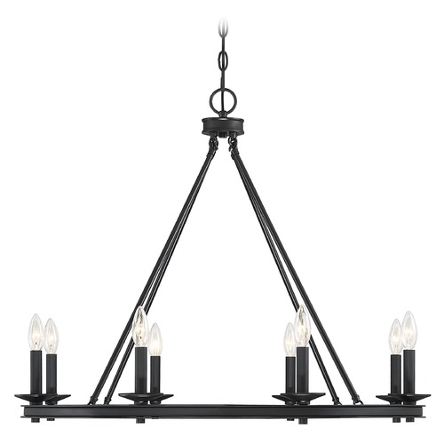 Savoy House Middleton Classic Bronze Chandelier by Savoy House 1-308-8-44