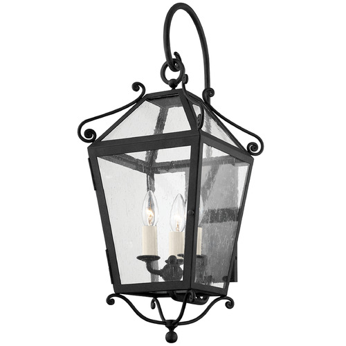 Troy Lighting Mark D. Sikes Santa Barbara County French Iron Outdoor Wall Light