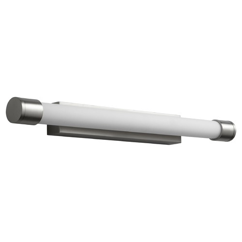 Zenith 24-Inch LED Vanity Light in Satin Nickel by Oxygen Lighting