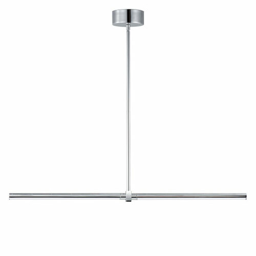 Dorian 34.75-Inch LED Linear Pendant in Chrome by ET2 Lighting