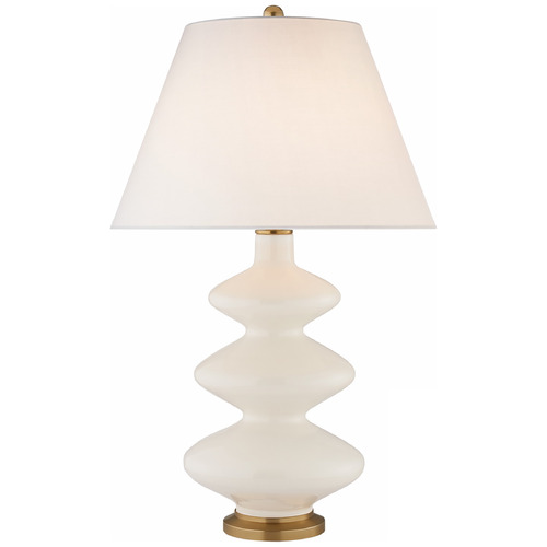 Christopher Spitzmiller Smith Lamp in Ivory by VC Signature