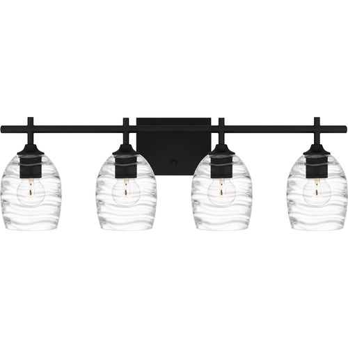 Quoizel Lighting Lucy Matte Black Bathroom Light by Quoizel Lighting LCY8629MBK