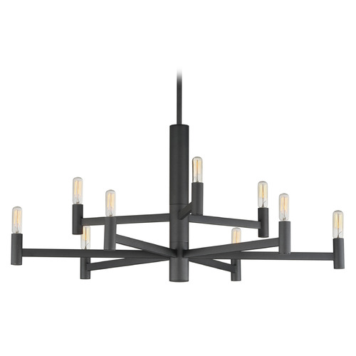 Emana Black Chandelier by Maxim Lighting