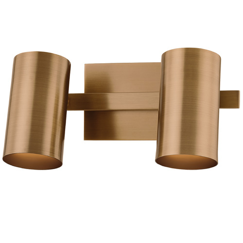 Troy Lighting Rueben Patina Brass LED Bathroom Light