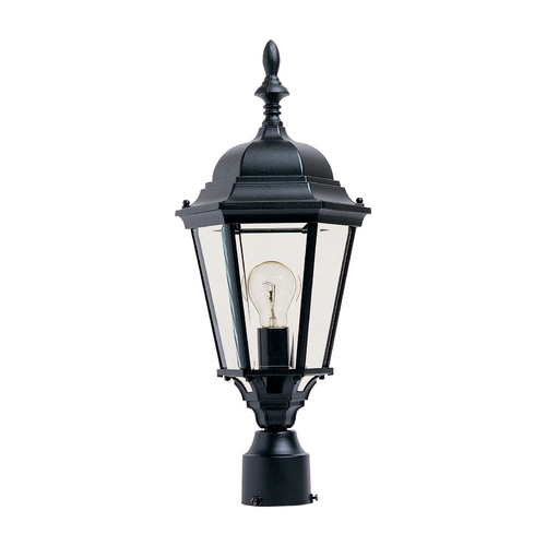 Westlake Black Post Light by Maxim Lighting