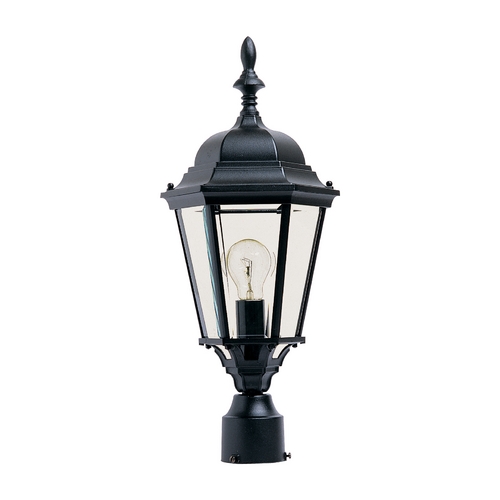 Maxim Lighting Westlake Black Post Light by Maxim Lighting 1005BK