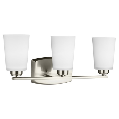 Generation Lighting Franport 21-Inch Vanity Light in Brushed Nickel by Generation Lighting 4428903-962