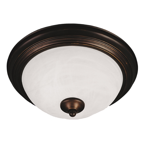 Essentials Oil Rubbed Bronze Flush Mount by Maxim Lighting