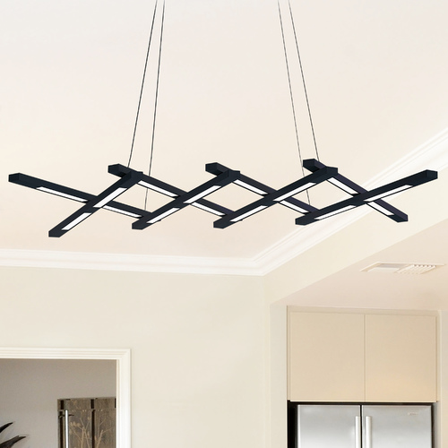 Scissors Black LED Pendant by Modern Forms